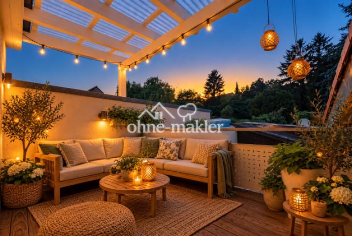Balkon überdacht