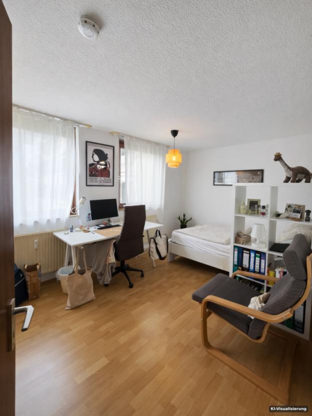 KI-Visualisierung – Schlafzimmer