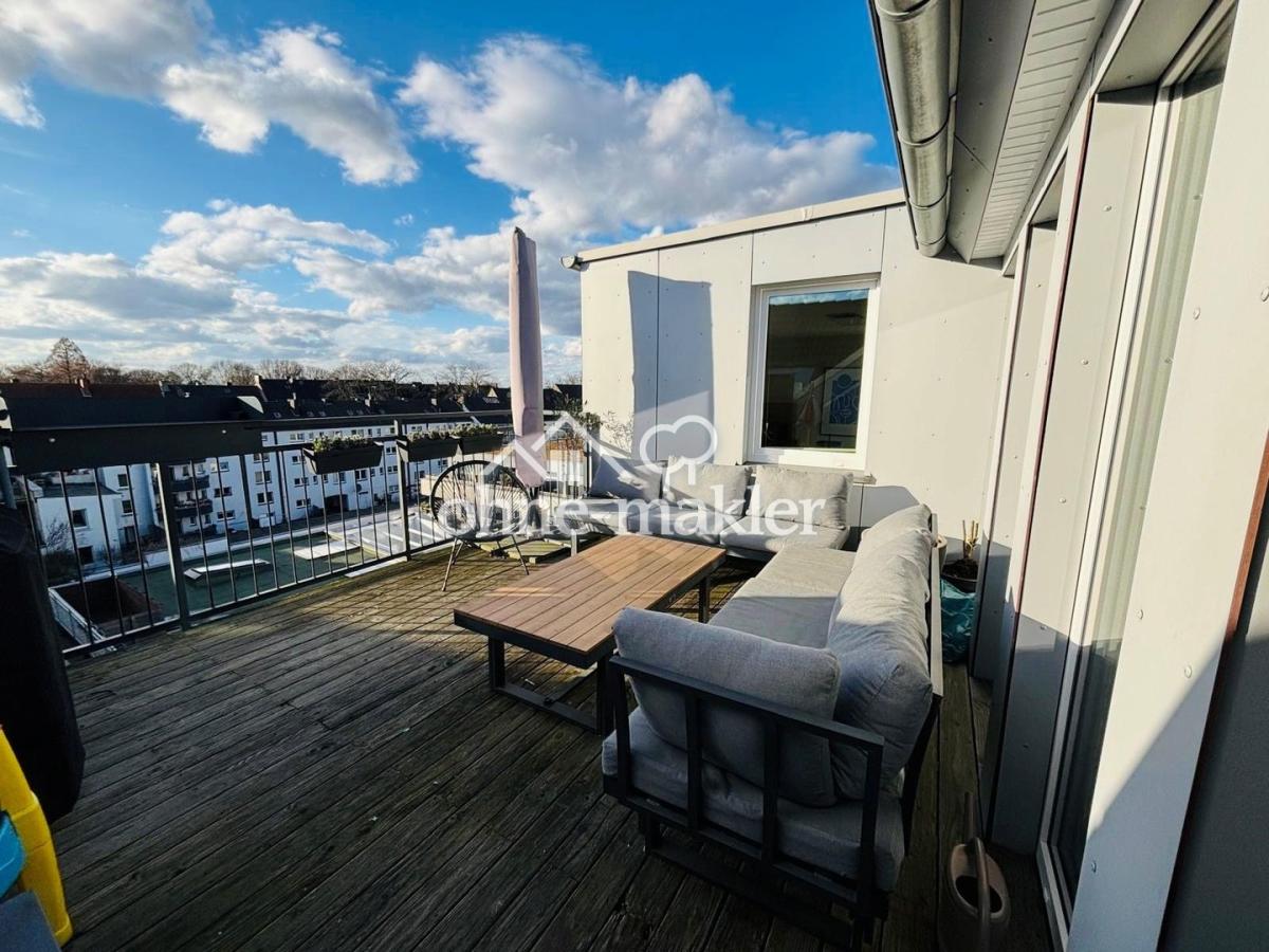 Tolle große Dachterrasse