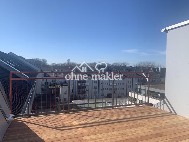 Schöne Dachterrasse