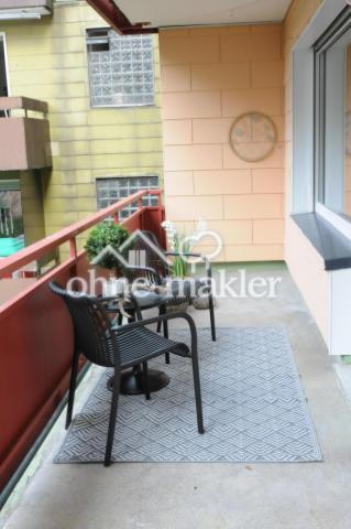 großzügiger Balkon