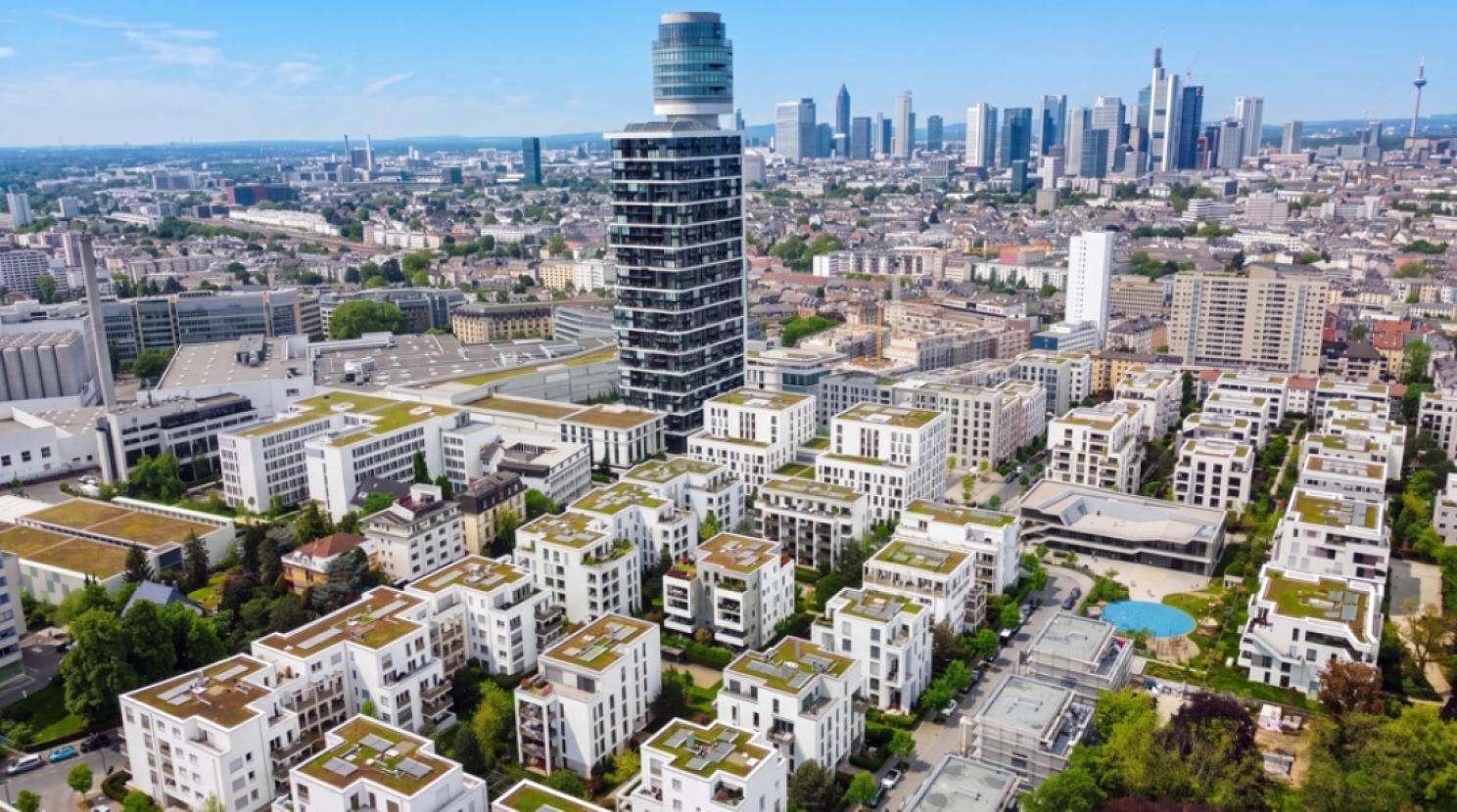 Areal um den Henninger Turm
