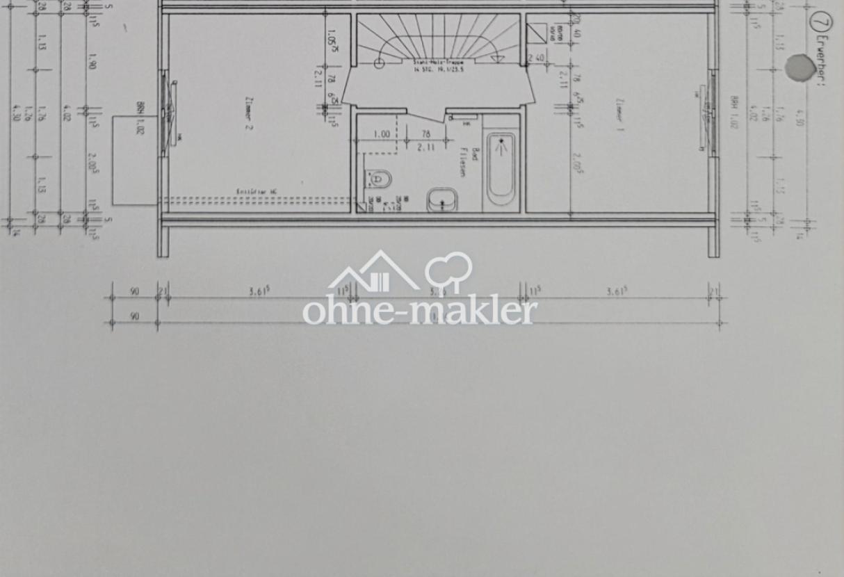 Grundriss 1. Stock