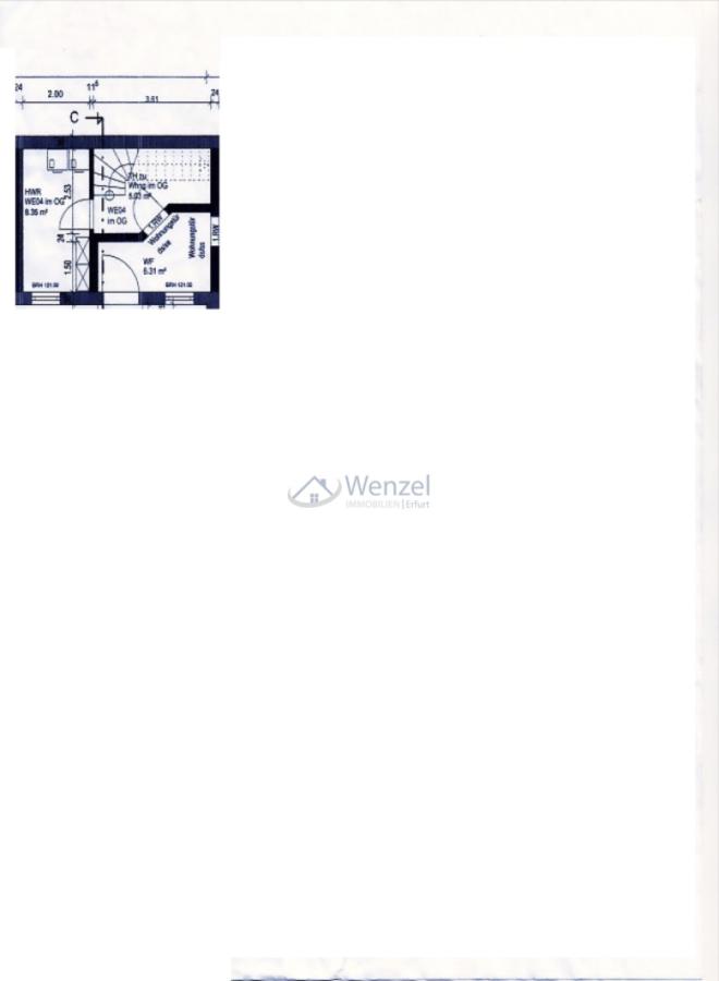 Grundriss Erdgeschoss WE 04