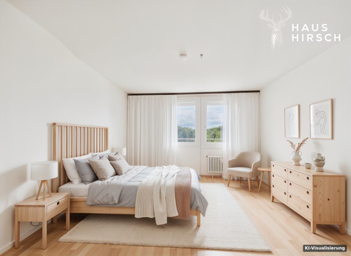 KI-Visualisierung – Schlafzimmer