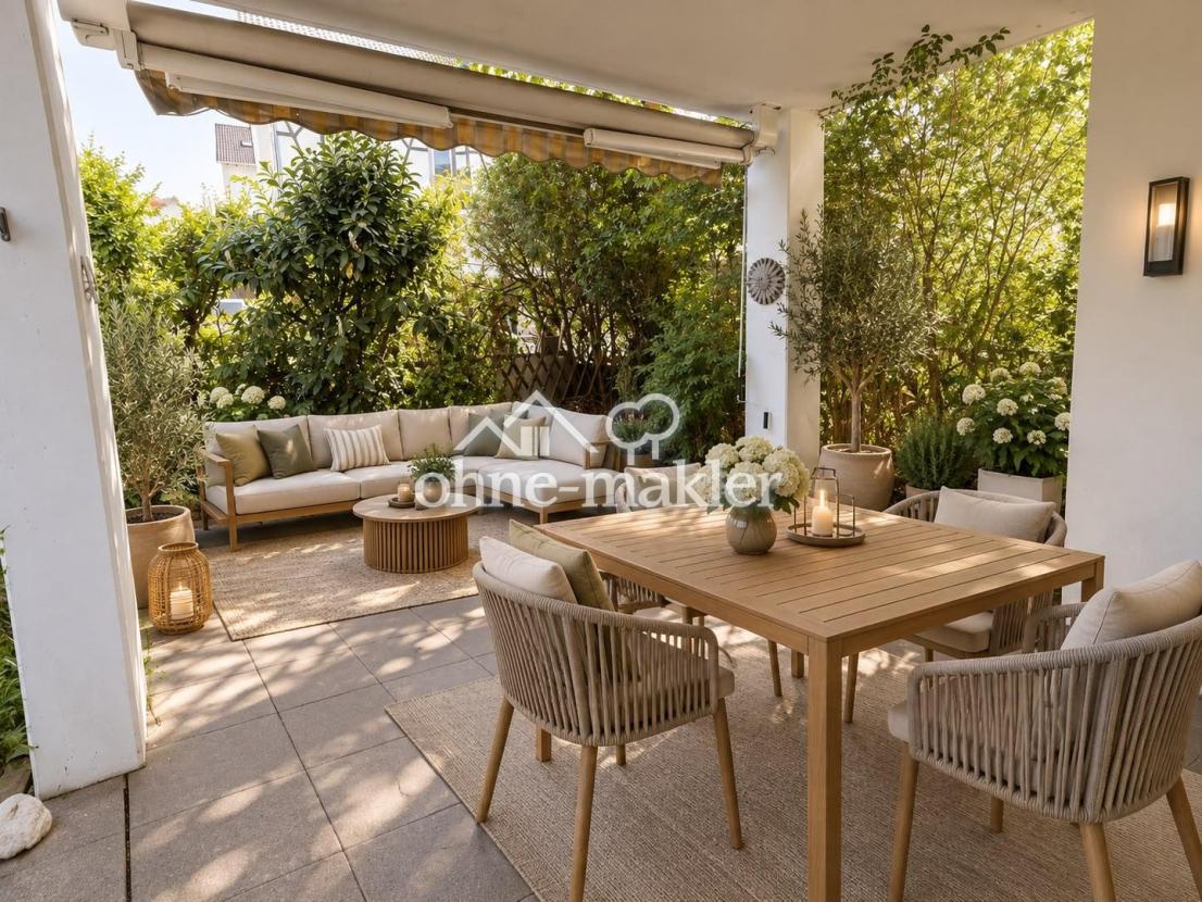 Terrasse Virtuelle Einrichtung