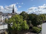 Ausblick vom Balkon