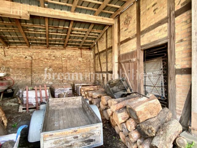 Blick ins Holzlager