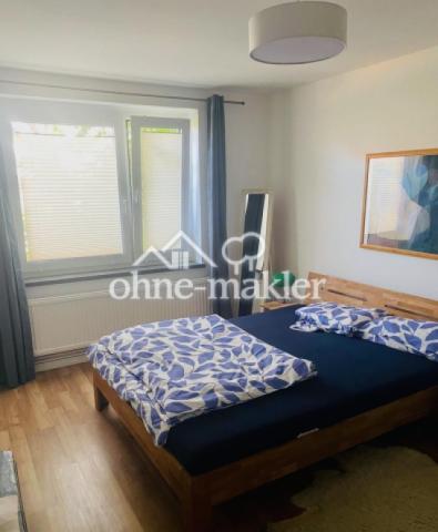 Schlafzimmer Richtung Garten