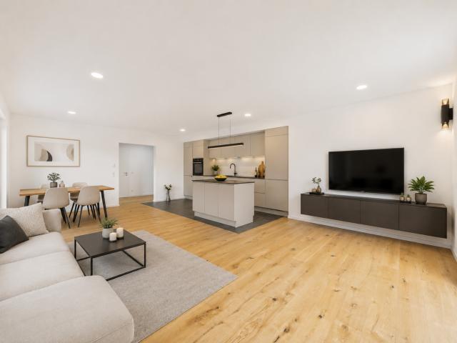 Wohnzimmer/Esszimmer Staging