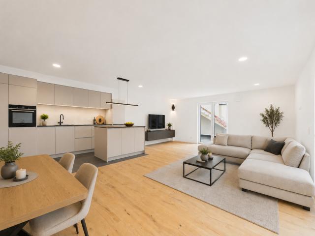 Wohnzimmer/Esszimmer Staging