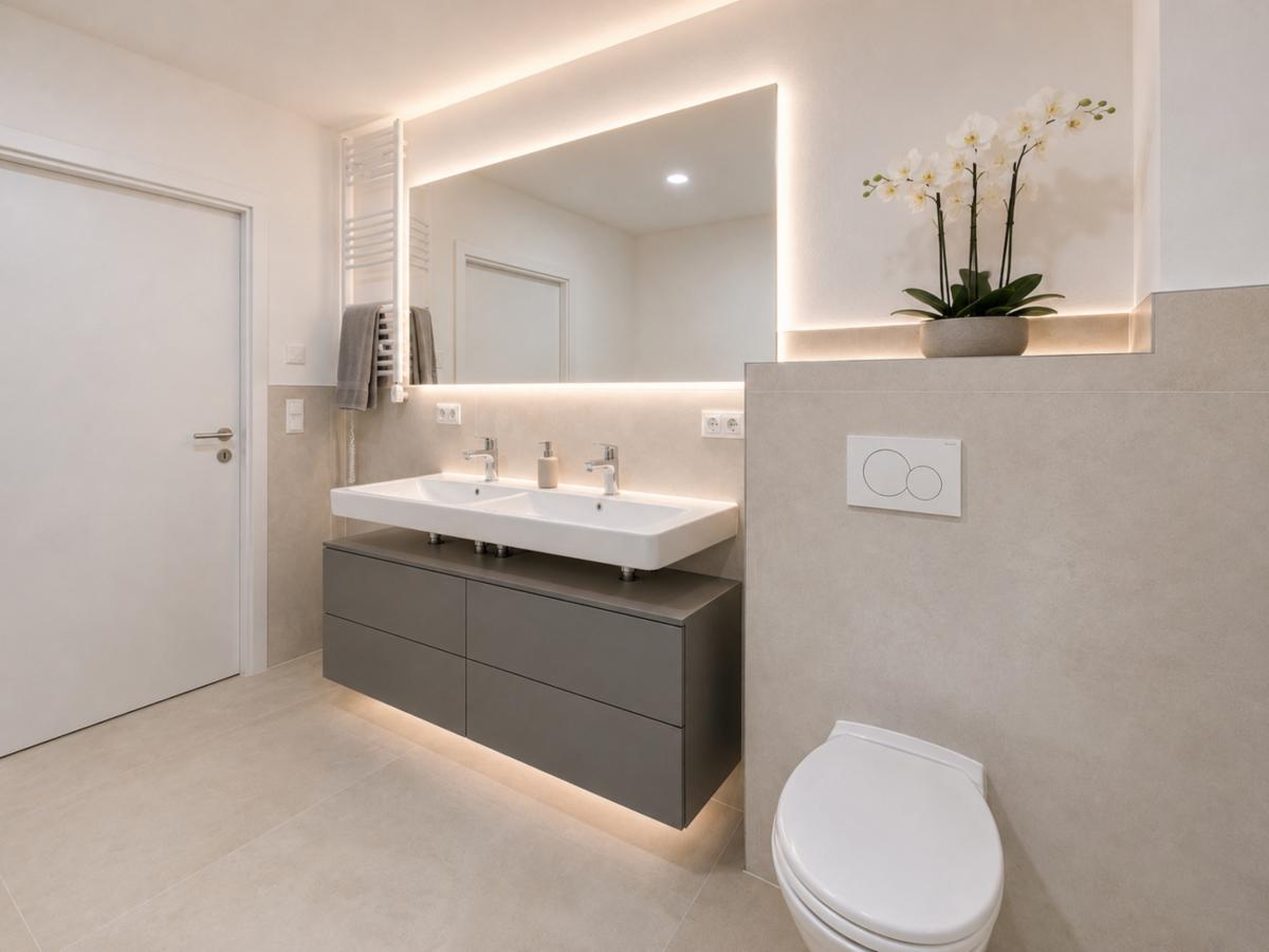 Badezimmer Staging