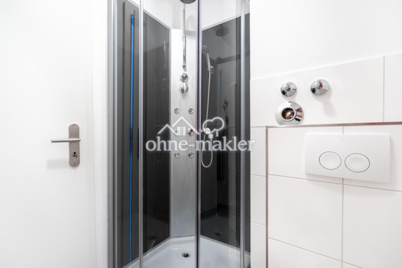 Komfortable Dusche