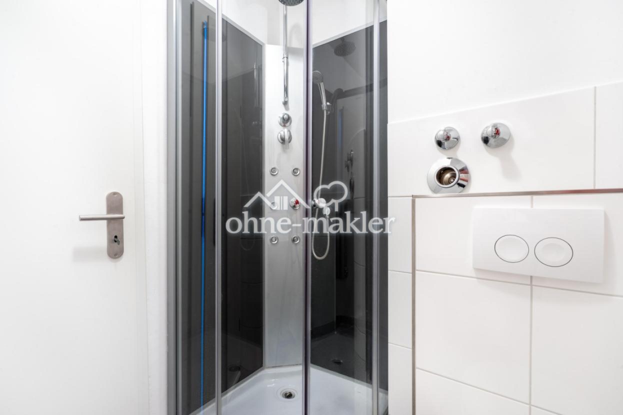 Komfortable Dusche