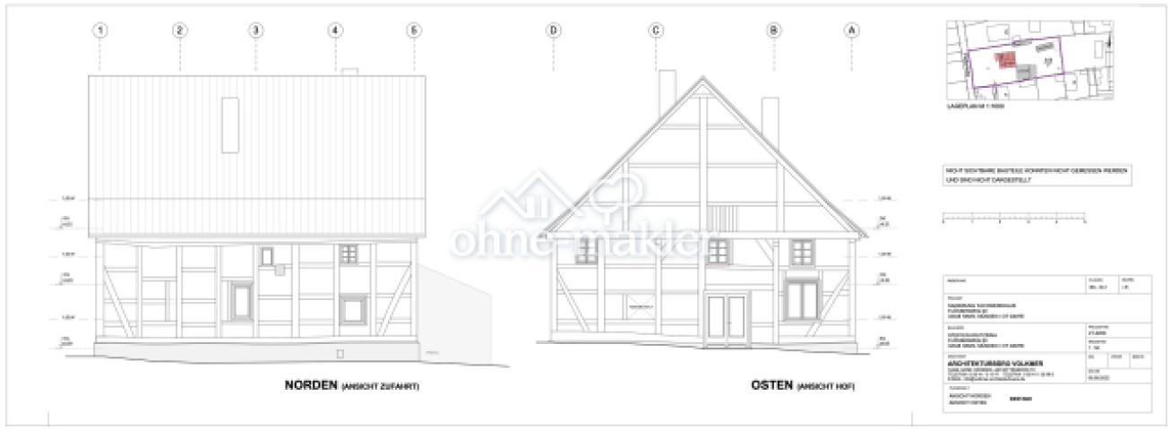 Wohnhaus Ansicht Nord-Ost