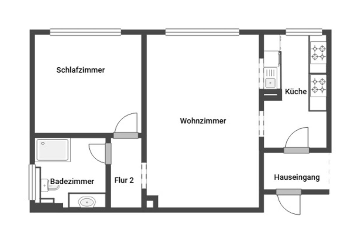 Grundriss Skizze