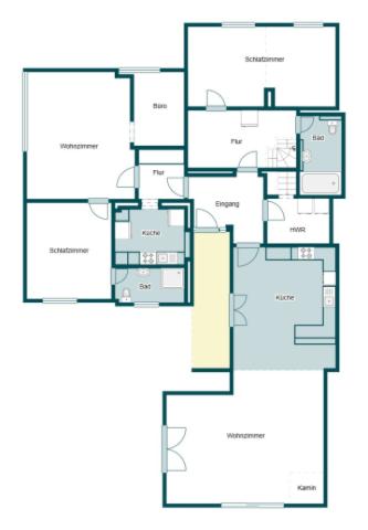 Grundriss Skizze EG
