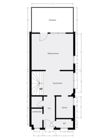 Grundriss Skizze EG