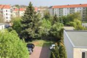 Blick vom Balkon