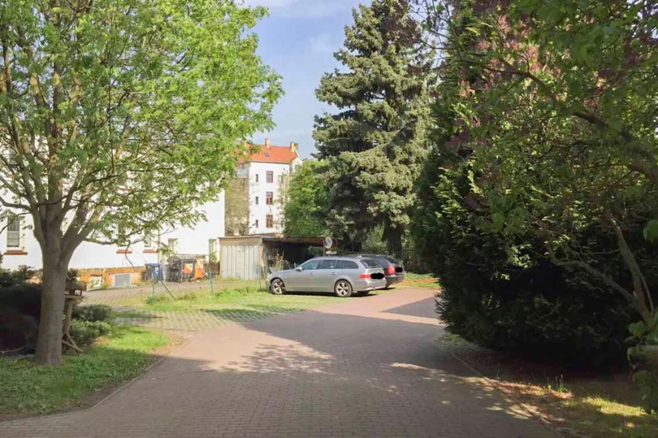 Blick in den Hinterhof