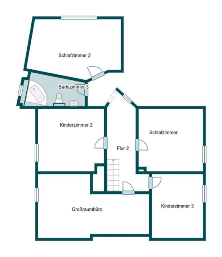 Grundriss Skizze 1.OG