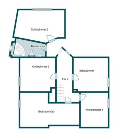 Grundriss Skizze 1.OG