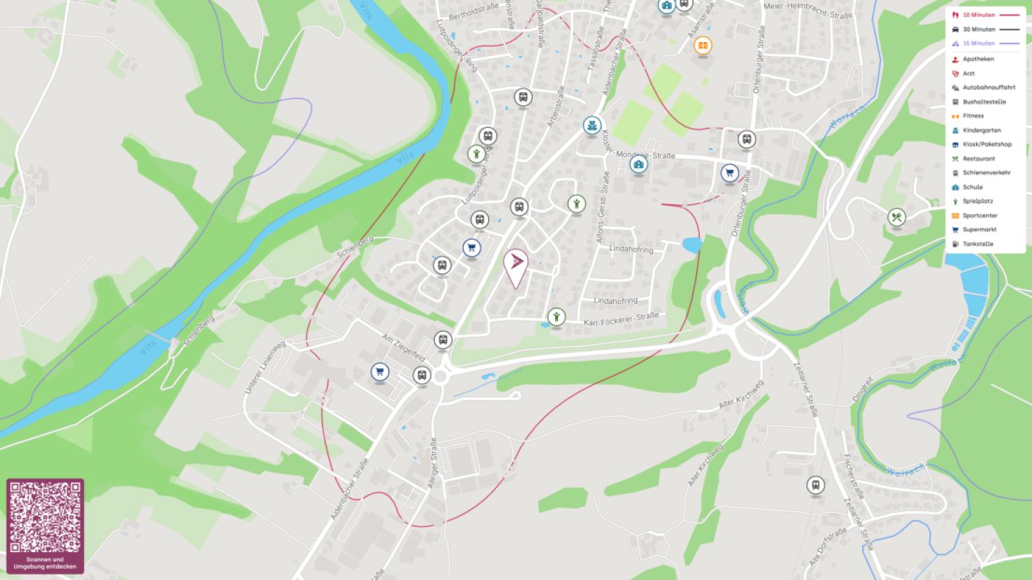Lageplan (Mikro)