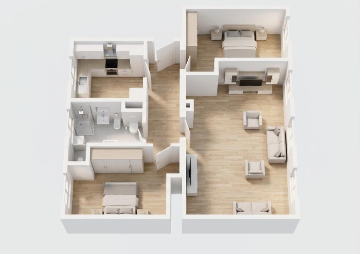 3D-Grundriss