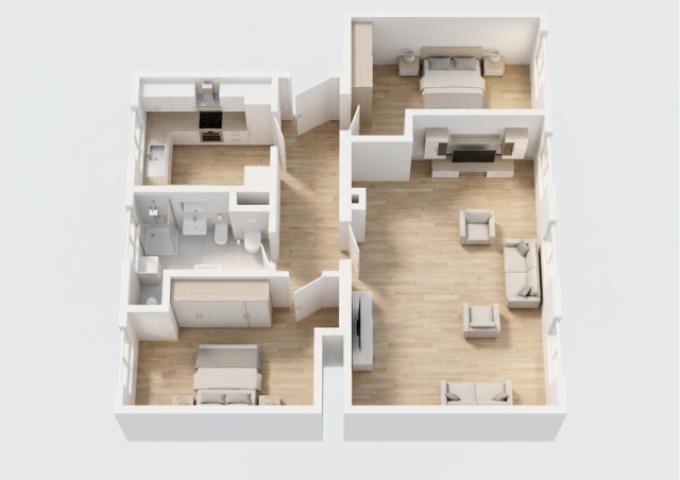 3D-Grundriss