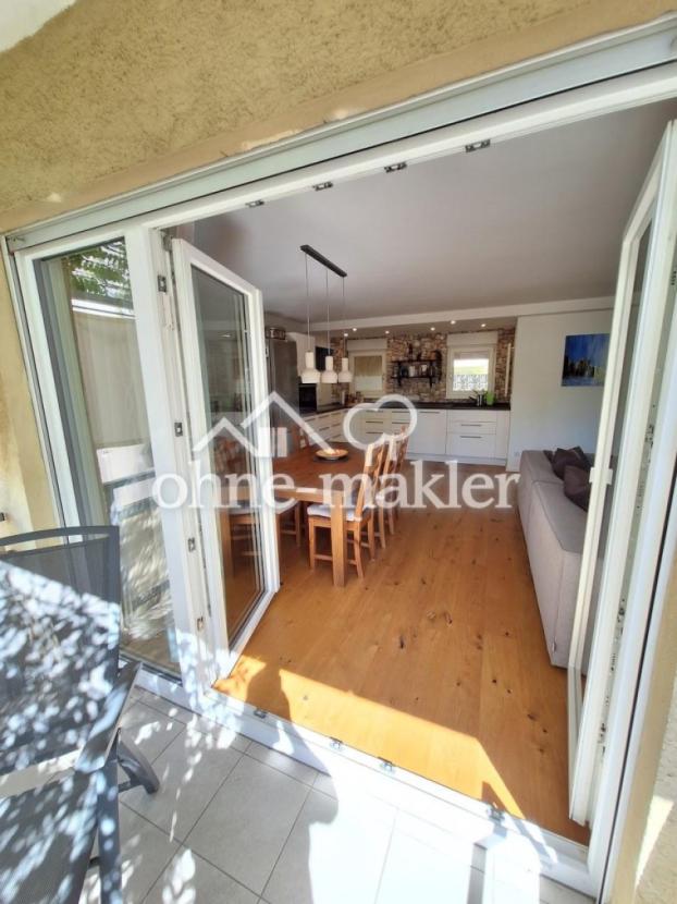 Blick vom Balkon