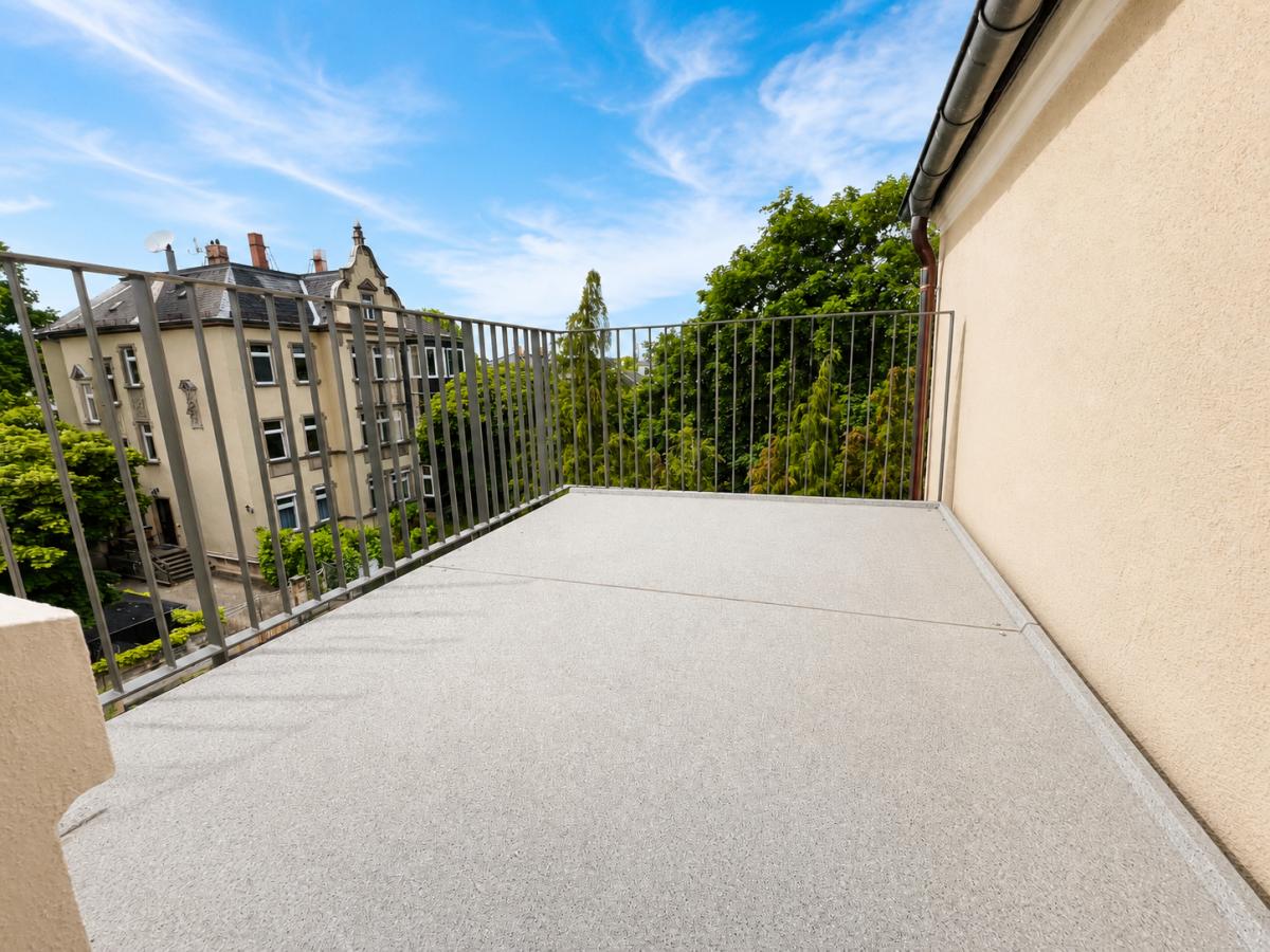 Balkon am Kinderzimmer