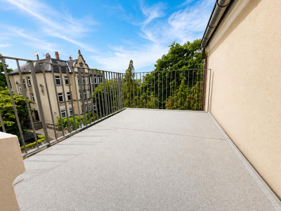 Balkon am Kinderzimmer