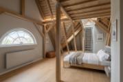 Ausbaureserve Speicher, Virtuell bearbeitet (KI-generiert) - Wohnung wird unmöbliert übergeben