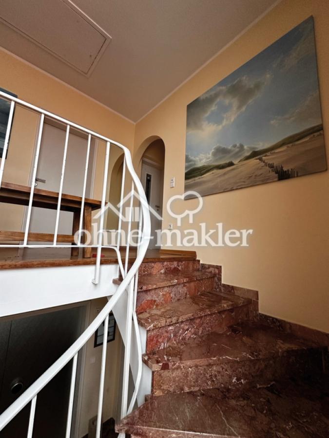 Blick Treppe nach oben