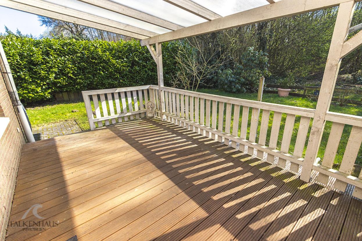 Wunderschöne, überdachte Terrasse