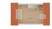 Grundriss Dachboden