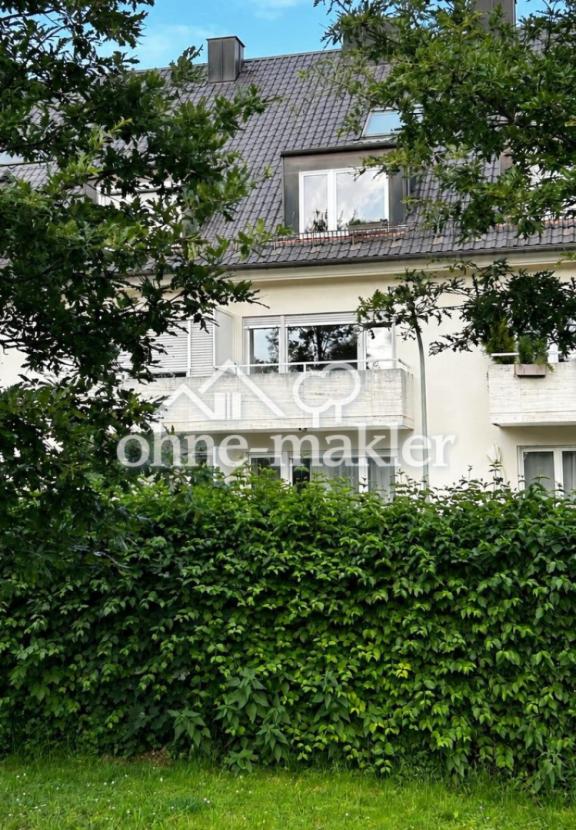 Blick auf Balkon
