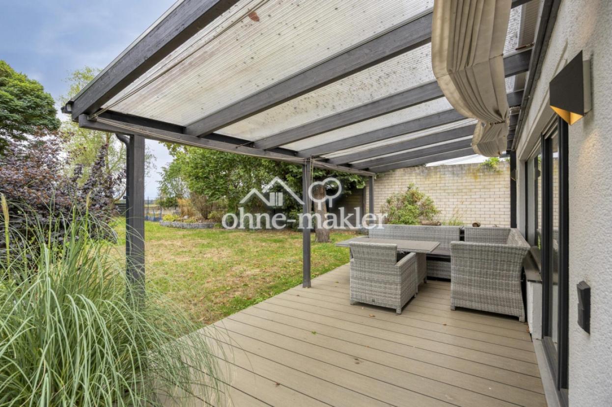Überdachte Terrasse