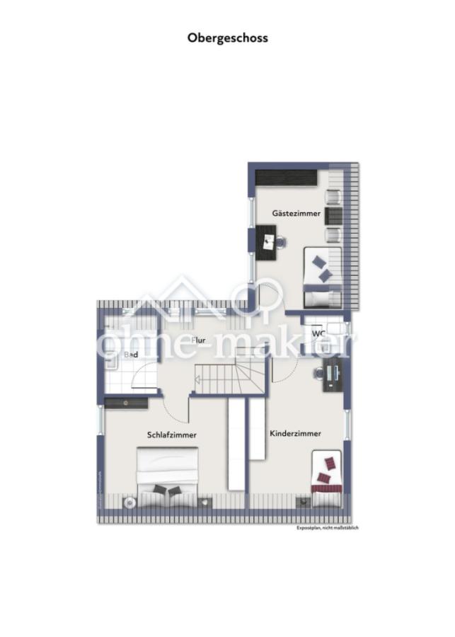 Grundriss Obergeschoss