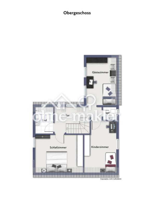 Grundriss Obergeschoss