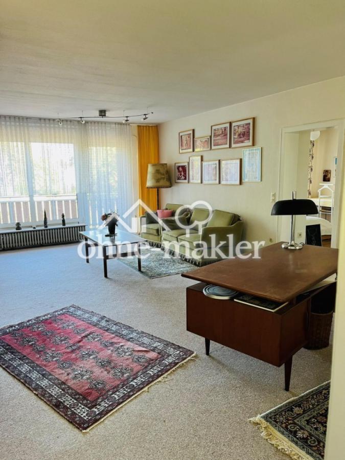 Wohnzimmer OG, Gartenblick