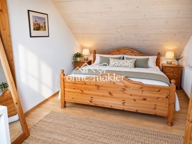 Schlafzimmer Dachgeschoss