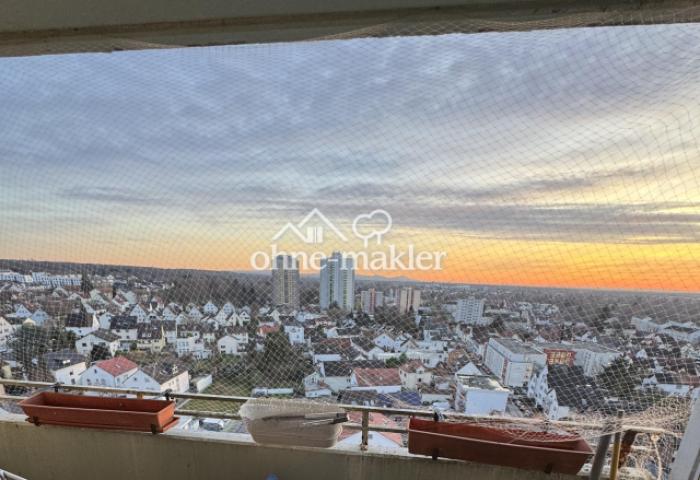 Ausblick vom Balkon