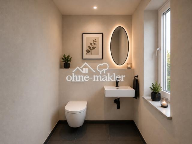 Beispielansicht Gäste-WC