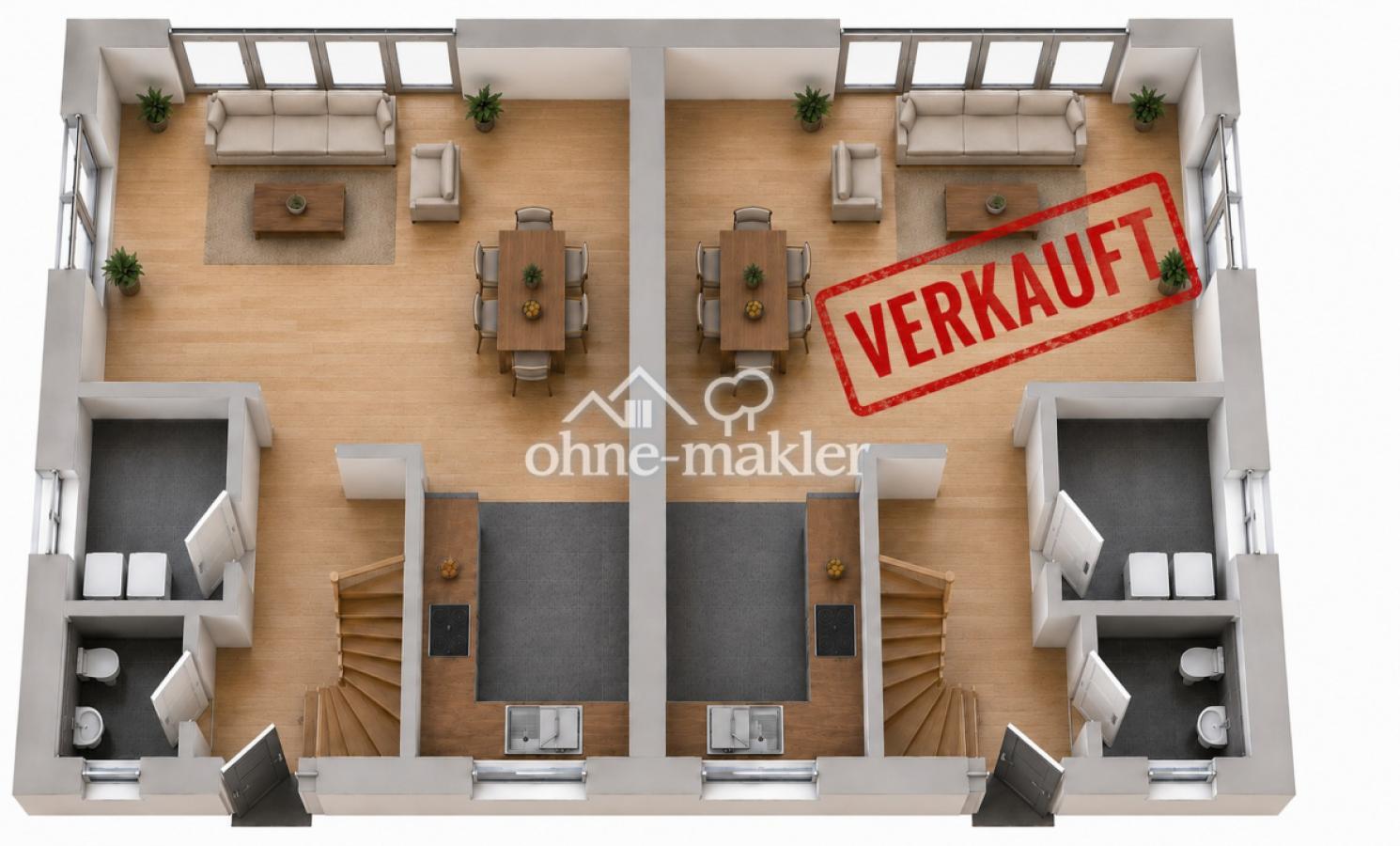 KI Grundrissdarstellung EG