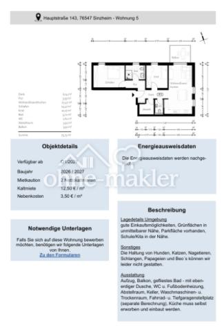 Beschreibung Wohnung W5