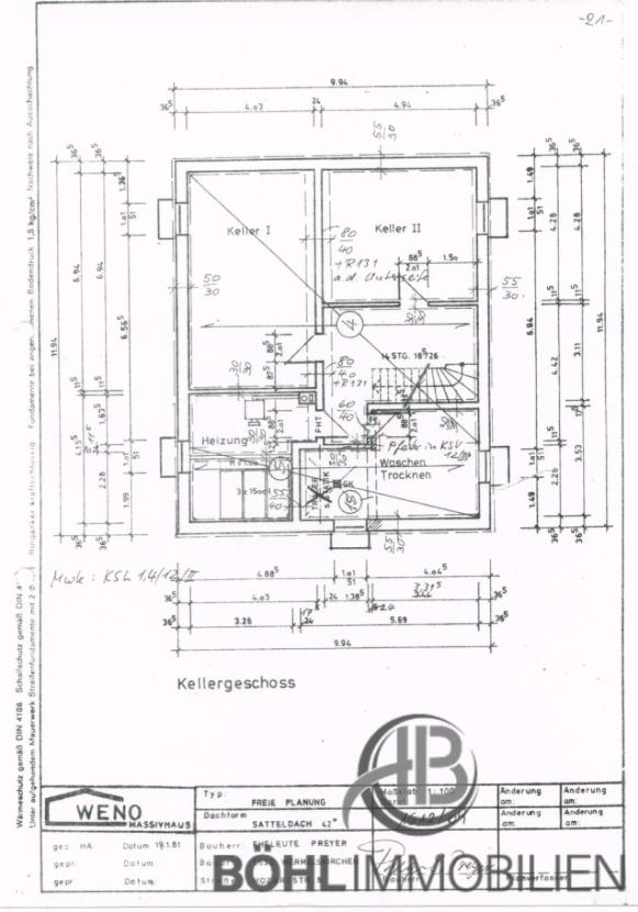 Grundriss KG Mozartstraße 8, 42929 Wermelskirchen