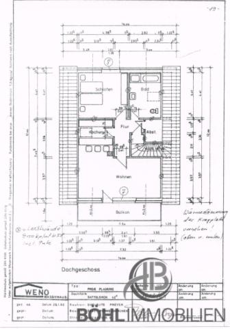 Grundriss DG-OG Mozartstraße 8, 42929 Wermelskirchen