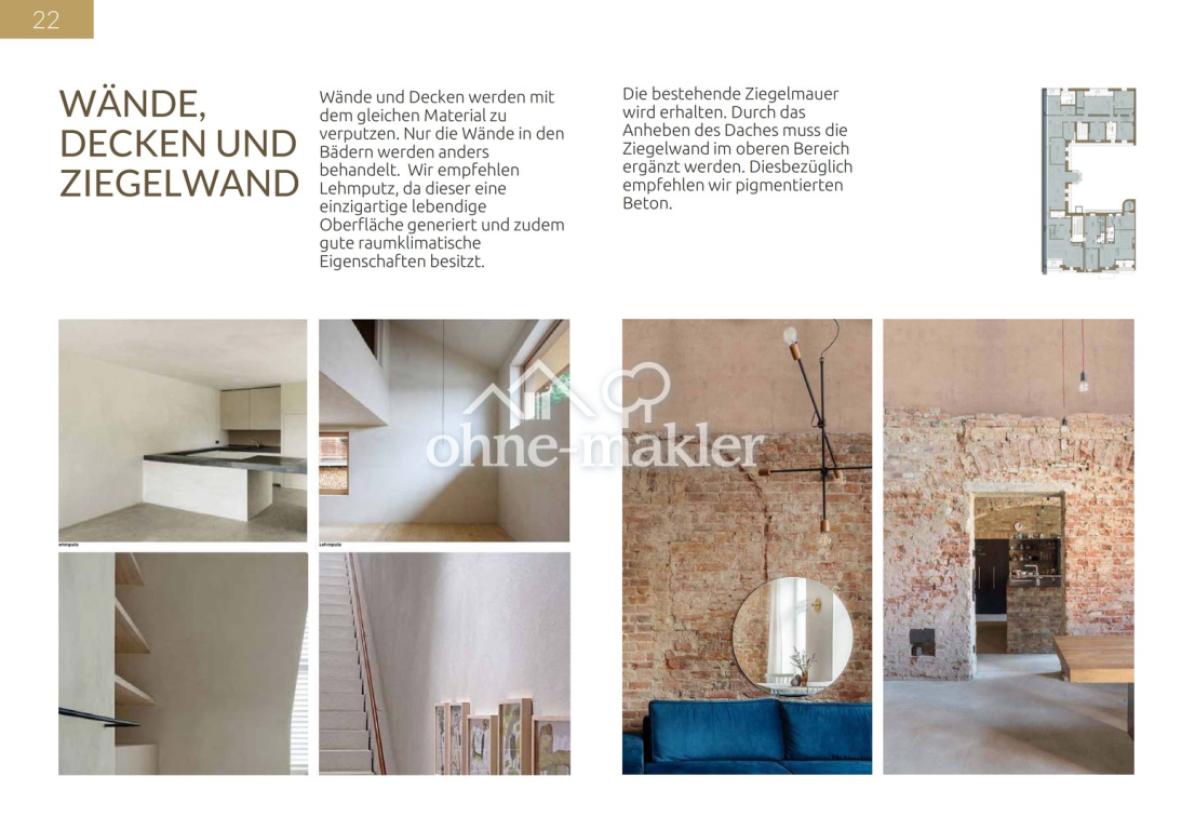 Muster Wandgestaltung