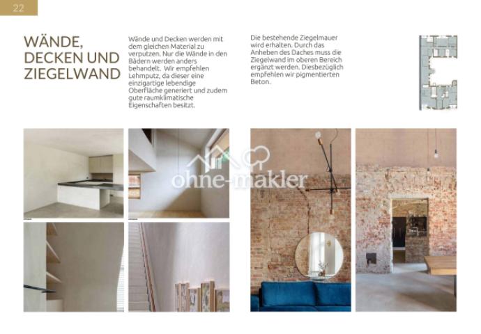Muster Wandgestaltung